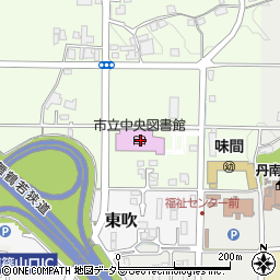 兵庫県丹波篠山市西吹88周辺の地図