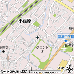 滋賀県野洲市小篠原1540周辺の地図
