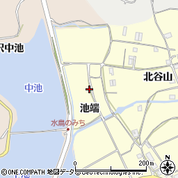 京都府亀岡市千歳町千歳池端周辺の地図