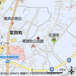 兵庫県神崎郡神河町粟賀町513周辺の地図