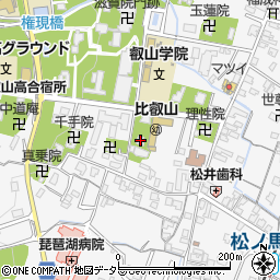 瀧王院周辺の地図