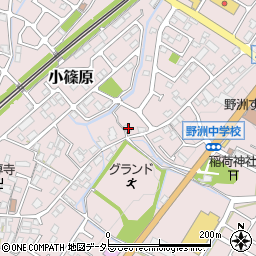 滋賀県野洲市小篠原2509周辺の地図