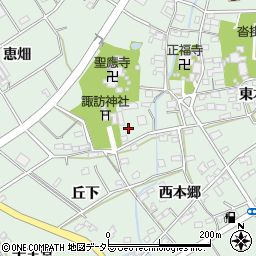 沓掛保育園周辺の地図