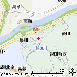 愛知県豊田市鍋田町タカセ周辺の地図