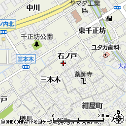 愛知県名古屋市緑区大高町石ノ戸4周辺の地図