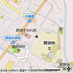 滋賀県野洲市小篠原467周辺の地図