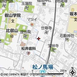 グループホーム 3ReS 比叡山坂本周辺の地図