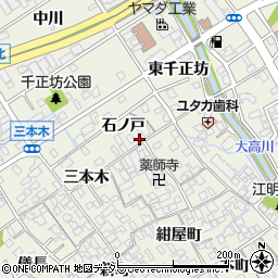愛知県名古屋市緑区大高町石ノ戸8周辺の地図