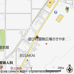 兵庫県丹波篠山市東吹491周辺の地図
