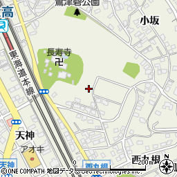 愛知県名古屋市緑区大高町鷲津山周辺の地図