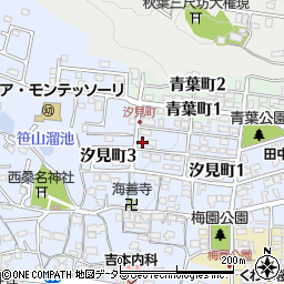 三重県桑名市汐見町2丁目37周辺の地図