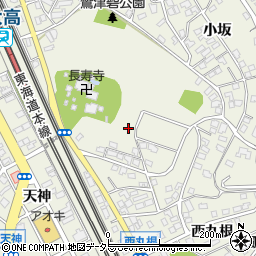 愛知県名古屋市緑区大高町（鷲津山）周辺の地図