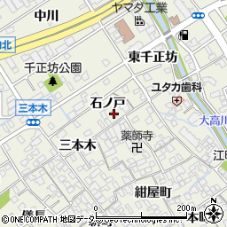 愛知県名古屋市緑区大高町石ノ戸7周辺の地図