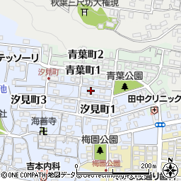 三重県桑名市汐見町2丁目14周辺の地図