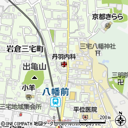 丹羽内科医院周辺の地図
