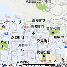 三重県桑名市汐見町2丁目周辺の地図