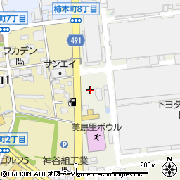 西尾レントオール株式会社　豊田営業所周辺の地図