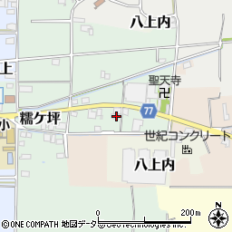 兵庫県丹波篠山市糯ケ坪19周辺の地図