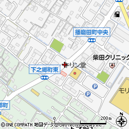 播磨田南周辺の地図