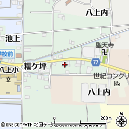 兵庫県丹波篠山市糯ケ坪26-1周辺の地図