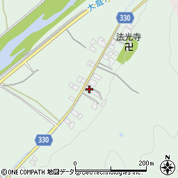 岡山県真庭市大庭89周辺の地図