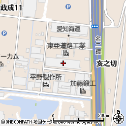 中日産業飛島配送センター周辺の地図