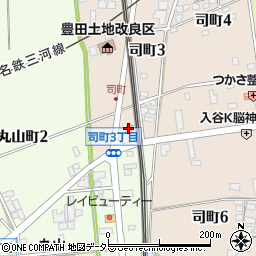 ローソン豊田司町店周辺の地図