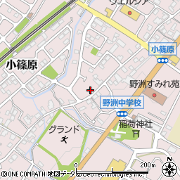 滋賀県野洲市小篠原1552周辺の地図