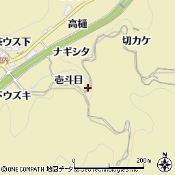 愛知県豊田市坂上町壱斗目周辺の地図