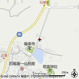 滋賀県東近江市石塔町883周辺の地図