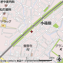 滋賀県野洲市小篠原2402周辺の地図