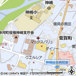 兵庫県神崎郡神河町粟賀町456-2周辺の地図