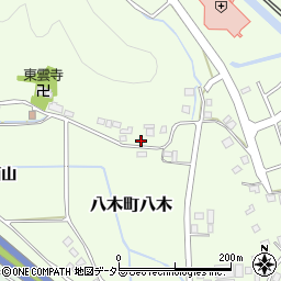 京都府南丹市八木町八木門前周辺の地図