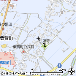 兵庫県神崎郡神河町粟賀町520-1周辺の地図