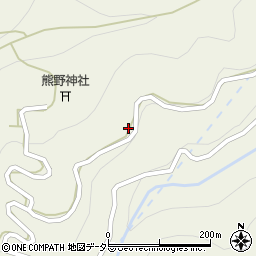 愛知県北設楽郡東栄町月梨久保周辺の地図