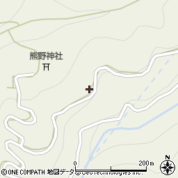愛知県東栄町（北設楽郡）月（梨久保）周辺の地図