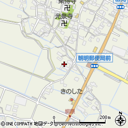 三重県三重郡菰野町田光1218周辺の地図