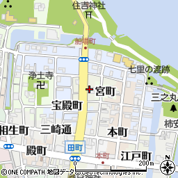 三重県桑名市春日町周辺の地図