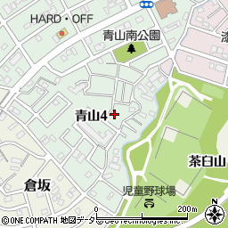 愛知県名古屋市緑区青山4丁目1324周辺の地図