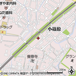 滋賀県野洲市小篠原2403周辺の地図