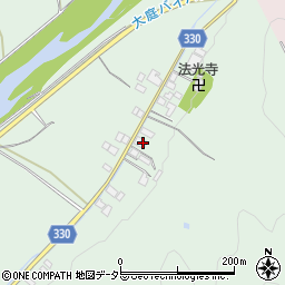 岡山県真庭市大庭86周辺の地図