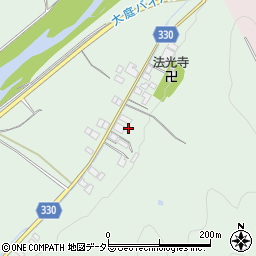 岡山県真庭市大庭87周辺の地図