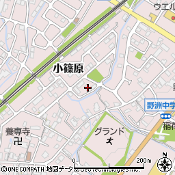 滋賀県野洲市小篠原2496周辺の地図