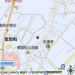 兵庫県神崎郡神河町粟賀町521周辺の地図