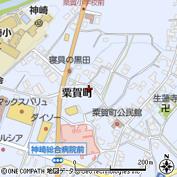 兵庫県神崎郡神河町粟賀町403周辺の地図