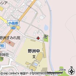 滋賀県野洲市小篠原431周辺の地図