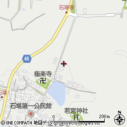 滋賀県東近江市石塔町882周辺の地図
