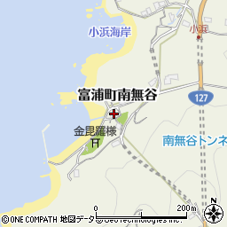 千葉県南房総市富浦町南無谷1825周辺の地図