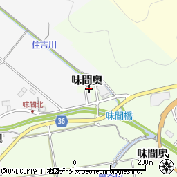 兵庫県丹波篠山市味間南1637周辺の地図