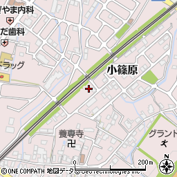 滋賀県野洲市小篠原2405周辺の地図